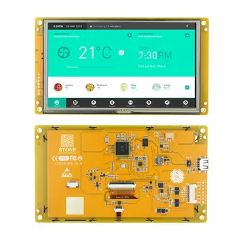 KAMEN 7.0-Palčni Barvni HMI TFT LCD Zaslon z Visoko Svetlost In Programska oprema za Uporabo Opreme