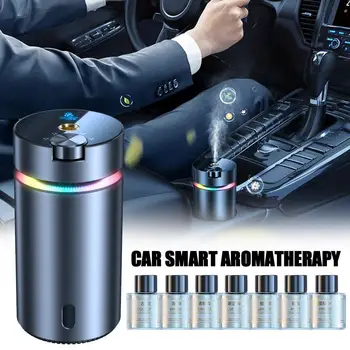 Avto Inteligentni aromaterapija z LED luči Doma aromaterapija Dišave difuzor za dom in avto Gospodinjski zraka Čistilec parfum