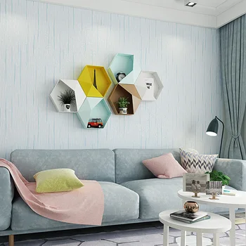 Sodobno minimalistično dormitorij netkane ozadje spalnica toplo dnevno sobo samolepilne tapete 3d ozadju stene