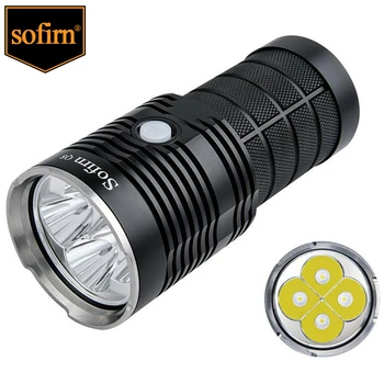 Sofirn Q8 4pcs XPL HI 5000LM Močna LED Svetilka 18650 Več Delovanja Postopek Super Svetla Baklo IPX8 Dolgo Metalec
