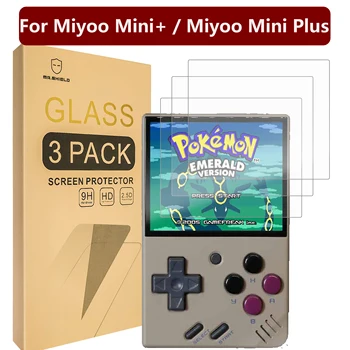 G. Ščit [3-Pack-gnome] Screen Protector Za Miyoo Mini+ / Miyoo Mini Plus [Kaljeno Steklo] [Japonska Stekla s 9H Trdoto]