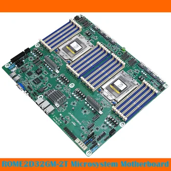 Za ASRock ROME2D32GM-2T Microsystem Motherboard Podpira Dual AMD EPYC 7003 DDR4 Popolnoma Testirane