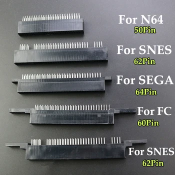 1pc Za SEGA Genesis FC Klon 2,5 mm Interval 50 62 kodo Pin za Kartico v Režo Za N64 SFC SNES Konzole 60 62Pin Igra Kartuše Režo za Priključek