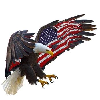 Ameriško Zastavo Auto Nalepko American Eagle Avto Nalepke zda Zastavo Logotip Nalepke za Avto Auto Vozila Telo Nalepko Zunanjost
