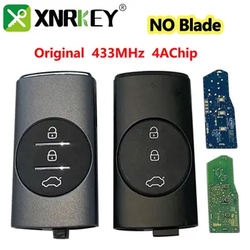 XNRKEY Izvirno 3 Gumb brez ključa za Daljinsko Avto Ključ 4A Čip 433Mhz za Chery Tiggo 7 Plus Tiggo 8 Plus Inteligentni Smart Remote Key