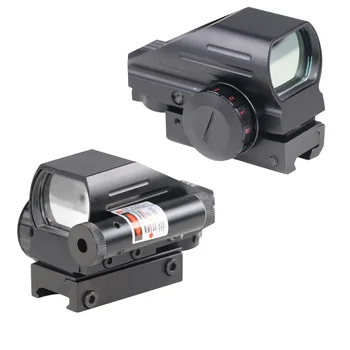 Red Dot Sight Področje Taktičnih Reflex Riflescope Reticle Holografski Predvidene Pogled Lov 11 mm/20 mm Železniškega Gori 1MOA