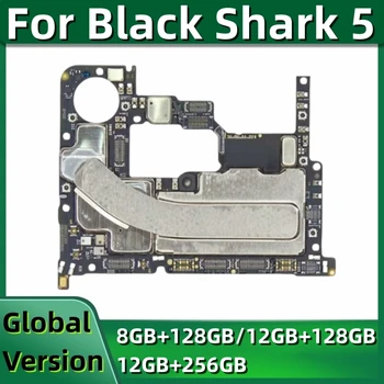 Matično ploščo za Xiaomi Black Shark 5, Glavni Vezja Odbor, Prvotno Mainboard, 128GB, 256GB Globalni ROM