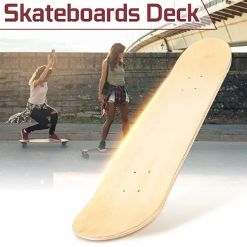 8inch 8-Plast Javor Prazno Dvojno Konkavno Deske Naravnih Skate Krova Board Deske Krova Lesa Javor