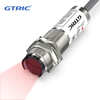 GTRIC CDD-11N Ir Fotoelektrično Senzor Difuzijo Razpršenega Odboja NPN PNP 10-30VDC Optični Bližine Stikalo 11P 40N 40P