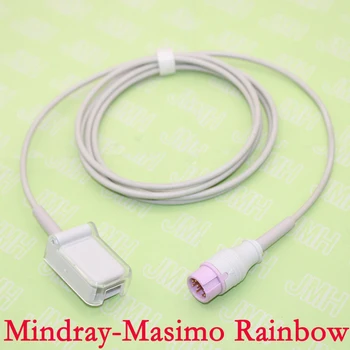 Združljiv z Mindray-Masimo Mavrica Potni list 8 T1 IPM-9800 Impulz Oximeter Monitor Spo2 senzor adapte kabel