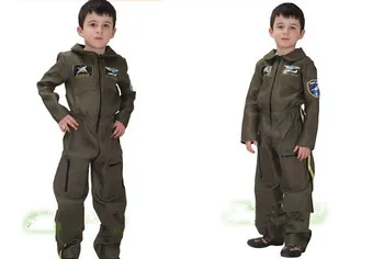 2016 Visoko kakovost Nove Astronavt oblačila Cosplay Kostum za otroke Srčkan Halloween Party Otrok Kostume Fant pustna Pilotni