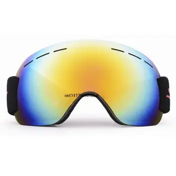 UV400 Eno Plast Smučarska Očala Anti-fog Velikih Smučarskih Očala Zaščito Smučanje Pozimi Sneg Snowboard Očala za Moške, Ženske