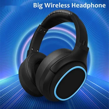 Velika Naušniki Slušalke Bluetooth Slušalke Brezžične Slušalke Bas Slušalke šumov Z Mic Čelada Podpora TF-card