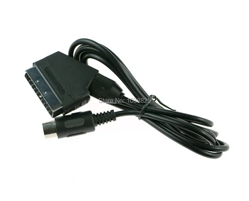 10pcs/veliko 1,8 M PAL V-pinski Scart kabel Za Sega Megadrive 1 Genesis 1 Sistem Master 1 RGB AV Scart Kabel Kabli