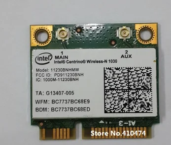 Za Intel Wireless-N 1030 11230BNHMW Half MINI PCI-E Wlan, WIFI, Bluetooth 3.0 Kartico Za DELL N5110 15R M5110 N5110R
