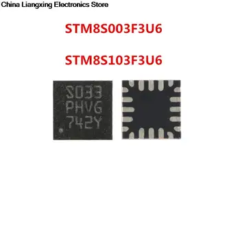 10PCS Novo izvirno STM8S003F3U6TR STM8S003F3U6 STM8S103F3U6 S033 QFN-20 Chipset