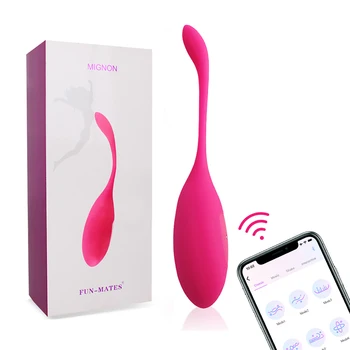 App Nadzor Jajce Vibratorji Za Ženske Modni Z Vibriranjem G Spot Vibrator Vaginalne Keglove Žogo Vibrator Telefon Daljinski Sex Igrače Femme