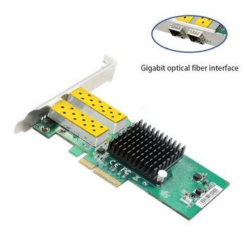 10/100/1000Mbps PCI-E Gigabit Optična Omrežna Kartica high-speed igre na srečo prilagodljivi Igra PCI-E Card Fast Ethernet računalniške opreme