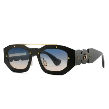 Vroče Prodaje Nov Prihod Priljubljena Mala Poligon Okvir Moških in Žensk sončna Očala z Luksuzno blagovno Znamko Design za Unisex Očala Očala