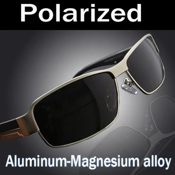 Klasična Polarizirana Vožnje Očala Nadgraditi blagovno Znamko Design Moških Ogledalo sončna Očala Človek Vintage sončna očala Polarizirana Očala 8485