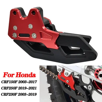 Motorno kolo Zadaj zaščito Verige Vodnik Protector Za Honda CRF150F CRF230F CRF250F CRF 2003-2019 2020 2021 Verige Vodnik Dodatki