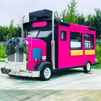 Dubaj Uporablja Mini Mobilni Kuhinjski Aparat Van Sladoled Voziček Proizvajalcev Kupiti Letnik Električni Hrane Tovornjak