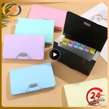 Bill Enotni Paket Pink Multi-funkcijo Škatla za Shranjevanje Organ Vrečko Pisarniški Material Menice Sprejemnik Multi-layer Nepremočljiva Pp Nove Barve