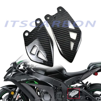 Za Kawasaki ZX10R ZX 10R 2011-2018 2019 2020 2021 3K Ogljikovih Vlaken Motocikel Pribor Pete Stražar Plošče Noga Počiva