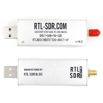2Pcs -SDR SDR Sprejemnik Blog V3 R820T2 RTL2832U 1PPM TCXO SMA RTLSDR (Dongle Samo)