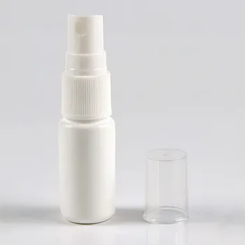FreeShip 20pcs 5ml Prazno Mini Belo Plastično HDPE Megle Spray Steklenico Prazno Srčkan Parfum Razpršilo za Čiščenje Potovanja Eterično Olje