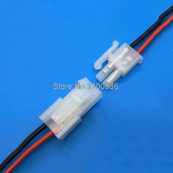 10 CM 18AWG 10sets 2 Pin/način 4.2 mm 5557 5559 napeljava priključek električni priključek žice, priključki kabel