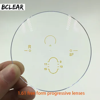 BCLEAR 1.61 Indeks Prosti Obliki Znotraj Multifcoal Notranje zadeve Progresivna Očala Leče Recept Meri Objektiv Videti Daleč in Blizu