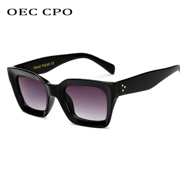 OEC CPO Letnik Kvadratnih sončna Očala Ženske, Moške blagovne Znamke Punk Velik Okvir sončna Očala Ženski Odtenki Očala Ženske UV400 Očala