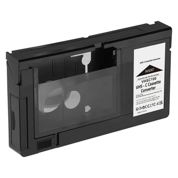 VHS-C Kasetni Adapter Za VHS-C SVHS Kamere JVC RCA Panasonic Motorizirana VHS Kaseta Tok Ne Za 8 mm/Minidv/Hi8 Črna