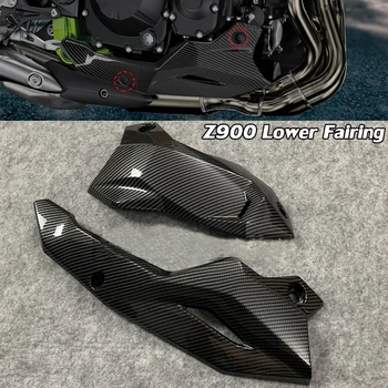 Z900 Trebuh Pan Motor Motocikla Spojler Spodnji Oklep Nastavek Kritje Zaščitnik Bellypan Za Kawasaki Z 900 2020 2021 2022 Ogljika