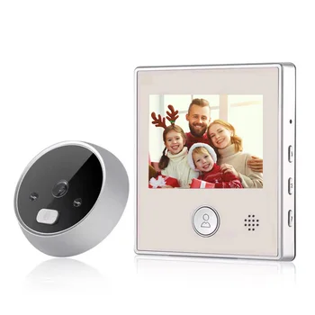 Zvonec Night Vision Elektronski Povprečno 2,8-Palčni LCD-1.3 MP Digital Video Vrata Luknjo Viewer Kamera za Home Security