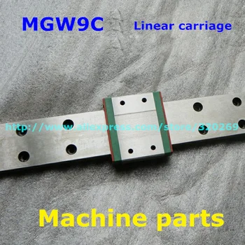 2pcs 9 mm MGW9C Miniaturni Linearni Blok Vozički Za CNC