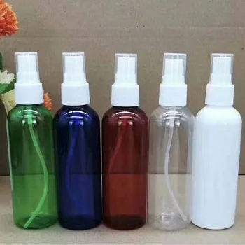 5pcs/Paket 60ml Vžigalnike 5 Barva na voljo Plastičnih Prenosnih Spray Parfum Steklenico z Belo Črpalka Škropilnica