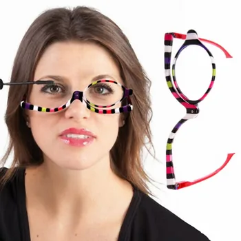 Pisane Maske, Očala Vrtljiv Presbyopic Očala za Ženske Obravnavi Očala Okvir Oko Očal Okvir