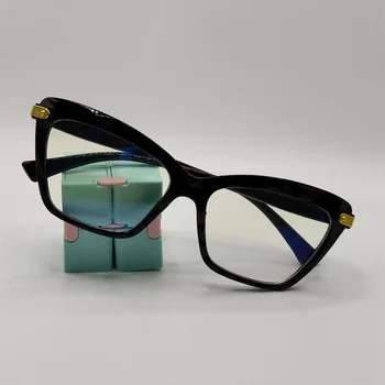 Modra Svetloba Očala PC Okvir Anti Modra Svetloba Blokiranje Sevanja Unisex sončna Očala Trend Jasno Leče Računalnik Očala
