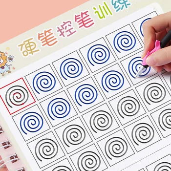 Nova 3D Večkratno uporabo Otroke Čarobno Praksi Post Kitajski Copybooks Za Kaligrafijo Čarobna Peresa Montessori Igrača z vajami Za Šolo