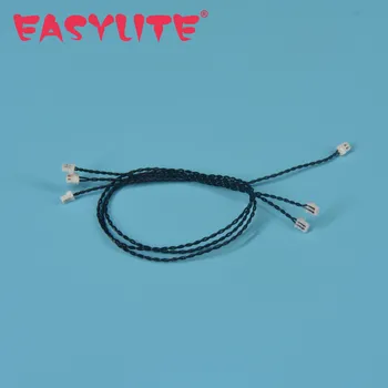 EASYLITE 0,8 Mm 2 Pin Connectiing Kabel Za Led Luč Komplet Združljiv Z Bloki Model DIY Igrače Polje Baterije USB【Paket 10】