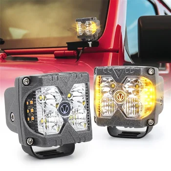 Vroče Prodaje Strani Strelcev Stroboskopske Luči 40 W Cob Mini Led delovna Lučka Za Jeep Tovornjak Atv 4x4 Čoln