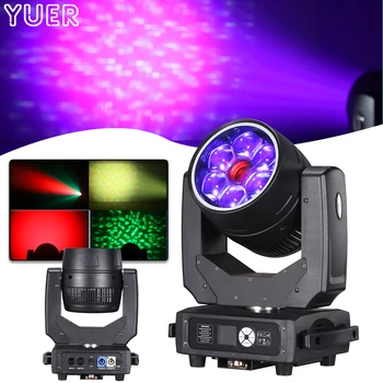 RGBW LED 6x40W Pranje Zoom Gibljive Glave Stopnji Svetlobe DJ Disco Žarka B-Učinek rdečih oči Strokovnjaki Poročno Dekoracijo Luči Oprema