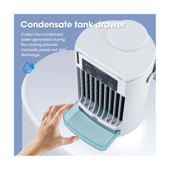 Zračni Hladilnik, Gospodinjski Spray Vlažilnik Fan Vodo Hladi klimatska Naprava Ventilator USB Namizni Hladilni Ventilator, klimatska Naprava