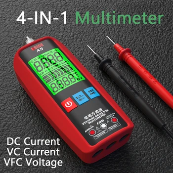 A5 Mini Multimeter Prenosni Samodejno Intelligent Digital AC DC Tester VFC NKV Live Wire Kondenzator Ohm Diode Hz Napetost Odkrivanje