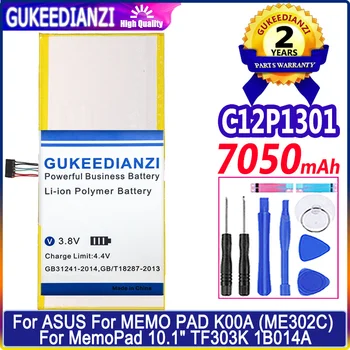 7050mAh Baterije Laptop Baterije C12P1301 Za ASUS MEMO PAD K00A (ME302C) Za MemoPad 10.1