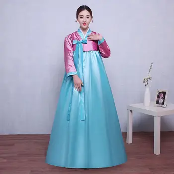 Ženske Boljše Hanbok Nove Kostume Korejski Kostume Etnične Plesne Kostume