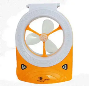 polnilna tabela fan, z LED luči, 4V 2.5 AH baterije, zunanji ventilatorji, lahko uporabljajo pver 8H, ventilator prenosni ventilator