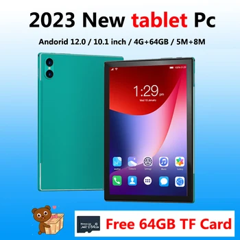 10.1 Inch Android 12.0 tablet 4G+64GB+Darilo 64GB TF Kartice Tablični Dual SIM Kartico WiFi, Bluetooth, GPS Podporo 4G Telefon, tablični računalnik